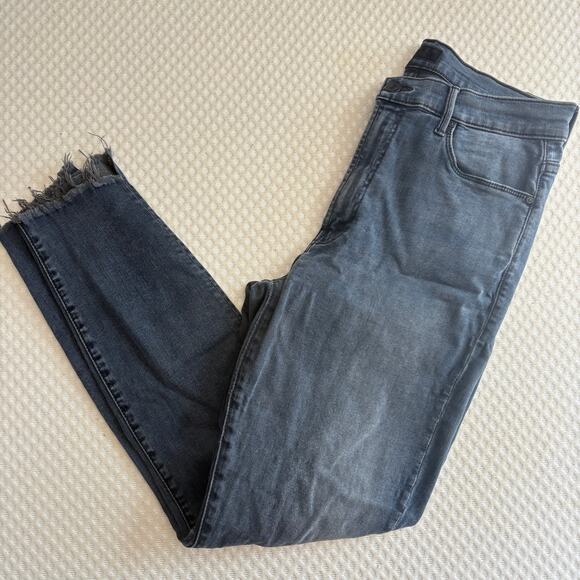 Mother Stunner Ankle Step Fray 30 10 My Wildest Ride Denim Jeans Skinny Raw Hem - Picture 3 of 7